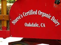 Stueve's Organic Farms Milk Wagon